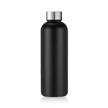 17oz(500ml) Skinny Straight Double Wall stainless steel Vacuum Insulated Outdoor Water Bottle
